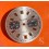 Vintage clock spare 60's Watch dial part 31mm chronograph Date 17 rubis incabloc black & silver panda calibre Valjoux 7734