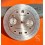 Vintage clock spare 60's Watch dial part chronograph Gigandet 34mm silver calibre Valjoux 7734