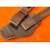 BRACELET BUND PAUL NEWMAN MONTRES HORWEEN SHELL CUIR CORDOVAN ULTRA FIN 20mm CHOCOLAT