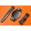 Handcrafted Genuine watch Bund bracelet 20mm Paul Newman Horween Shell Cordovan Leather Watch Band strap black color