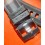 OMEGA Seamaster Original. 20mm Watch Band black color Rubber Belt with Stainless Steel tain tang Buckle Ref CVZ010126
