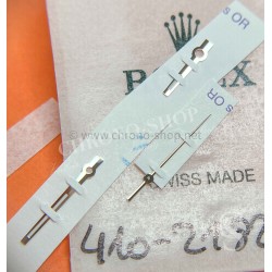 Rolex Genuine New handset Watch Parts white gold baton Luminova  watch hands Daydate II President 218239 White gold