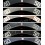 ROLEX VINTAGE BEZEL FADED INSERT KISSING FOUR MONTRES SUBMARINER 5513,1680,5512,5514 SEA-DWELLER 1665,5508,6538 Mk 2