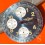 Breitling Original Cadran bleu Chiffres arabes tritium Occasion Montres Old navitimer Chronograph 42mm refs A13322,A13022