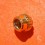 Rolex Yellow Gold screwed pusher screw-down push-piece button pusher 6263,6265,16523,16528,116528,116528