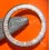 Eberhard Genuine vintage part turning ssteel bezel and faded insert of 31mm ladies watches Eberhard ladies Scafograf 300