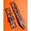 Yema 60.67.37 rallygraf formica Vintage Original 70's perforated Rally leather strap tobbaco 19mm ends pieces
