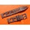 Yema 60.67.37 rallygraf formica Vintage Original 70's perforated Rally leather strap tobbaco 19mm ends pieces