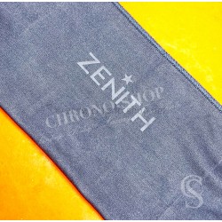 Zenith original tissu polisseur bleu écrin montres Zenith El primero Chronomaster Sport, Dafy, Rainbow, Pilot