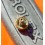 Rolex Rare used Ø5.30mm Ladies CROWN MONOBLOC 18K YELLOW GOLD TWINLOCK