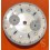 Vintage clock spare 60's Watch dial part chronograph 32mm silver calibre Valjoux 7734