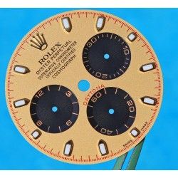 Original Rolex 116528, 116523, 116520 Mens Gold Black Daytona Champagne Dial Cosmograph chronos cal 4130