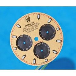 Original Rolex 116528, 116523, 116520 Mens Gold Black Daytona Champagne Dial Cosmograph chronos cal 4130