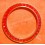 Lunette générique type Rolex tachymètre plaqué or jaune pierres orange zircon pour Rolex 16528,16523,116528,116523