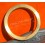 Lunette générique type Rolex tachymètre plaqué or jaune pierres orange zircon pour Rolex 16528,16523,116528,116523