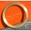 Lunette générique type Rolex tachymètre plaqué or jaune pierres orange zircon pour Rolex 16528,16523,116528,116523