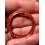 Lunette générique type Rolex tachymètre plaqué or jaune pierres orange zircon pour Rolex 16528,16523,116528,116523