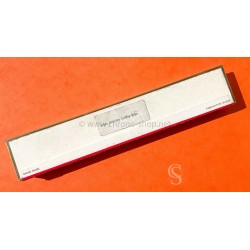 Vintage Omega 50's Oblong box Swiss faded Red color cardboard velvet Original Bracelet Watch Necklace