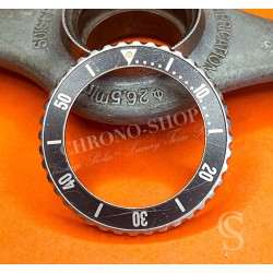 Tag Heuer Vintage watch part graduated diver bezel insert faded black color 35mm for sale