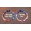 ROLEX Vintage Pepsi insert Serifs 1675,16750,16753,16758 GMT Master Blue/Red PEPSI color Bezel watch 24H insert,inlay