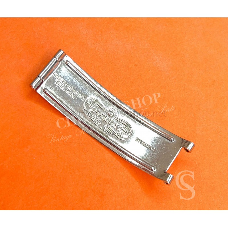 Rolex Vintage No code year folding blade part buckle Oyster WatchBand 7505 rivet Bracelet 19mm Daytona 6263,6262,6241,6239,6240