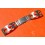 Bracelet Ancien perforé Racing 70's Acier Montres Vintages 18/16mm Rally Navitimer Serge Gainsbourg