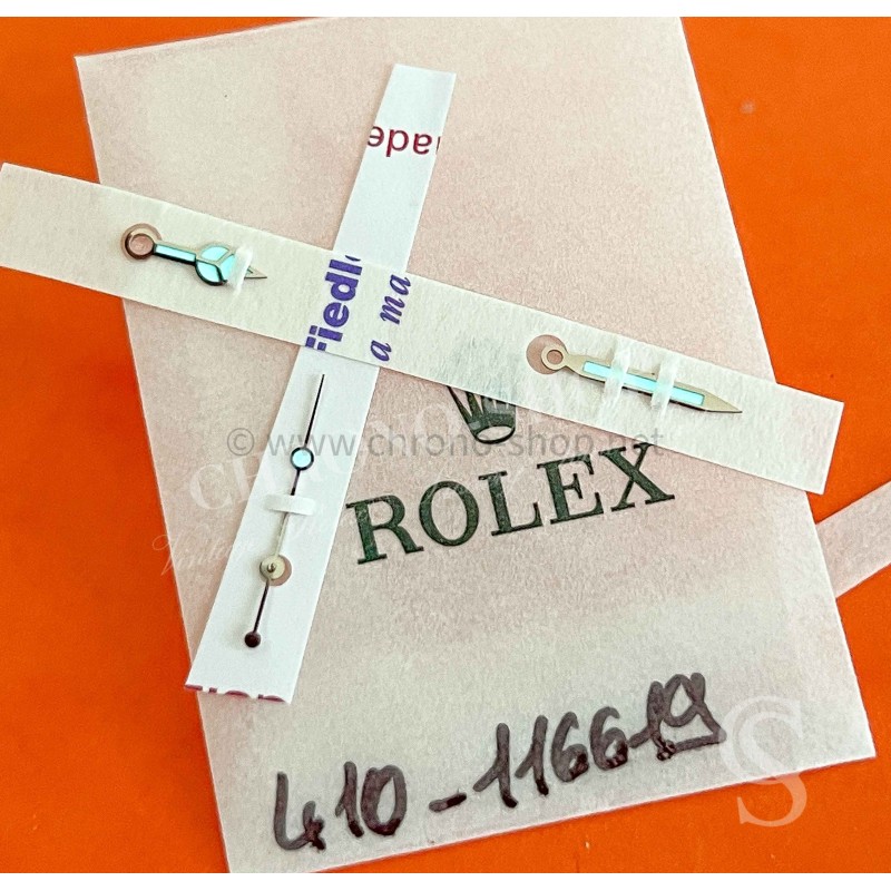 Rolex original jeu aiguilles CHROMALIGHT 410-116619 montres Submariner Date 116610,116610LV,116619 CAL 3135