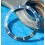 ROLEX RARE FADED PATINE BLEU COBALT INSERT MONTRES 168000,16800,16610 SUBMARINER DATE LUMINOVA
