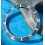ROLEX RARE FADED PATINE BLEU COBALT INSERT MONTRES 168000,16800,16610 SUBMARINER DATE LUMINOVA