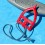 TUDOR RARE TAG PLASTIQUE LOGO TUDOR BOUCLIER ROUGE MONTRES Tudor Black Bay,Pelagos,Royal,Tudor Ranger