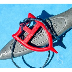 Tudor Rare watch goodie part Plastic Red color Hang Tag Shield Tudor logo Tudor Black Bay,Pelagos,Royal,Tudor Ranger