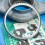 Rolex Originale Lunette acier rotative montres Rolex Submariner 5512,5513,1680 et Tudor submariner 9411,7021,7016,79090