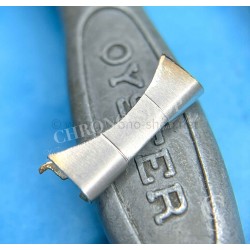 VINTAGE ROLEX STYLE UNSIGNED CURVED ENDLINK RIVET WATCH BRACELET 20mm REF 7836,7206,6636