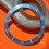 ROLEX RARE FADED TURQUOISE INSERT GRADUE LUNETTE BLEU MONTRES SUBMARINER DATE 16613,16618,16803,16808