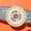 Rolex Rare Watch part Date Disc indicator champagne Ø21mm ref 4521-1 Cal 2030, 2035 Datejust Medium 6800