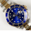 Rolex Submariner Faded Blue insert tutone and 18k Gold 16613,16803,16808,16618 Watch Bezel Faded Blue Inlay Graduated