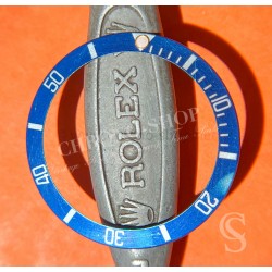 ROLEX RARE FADED INSERT BLEU GRADUE LUNETTE BLEU MONTRES SUBMARINER DATE 16613,16618,16803,16808