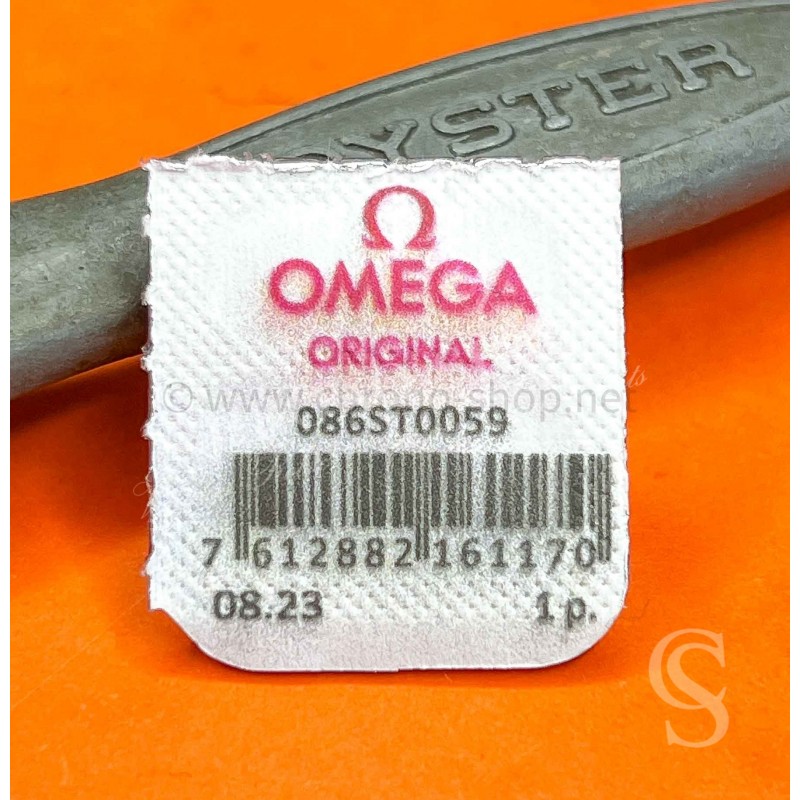 Omega Watch spare new button Ssteel pusher 086ST0059 Speedmaster Moonwatch Chronograph 145.0022