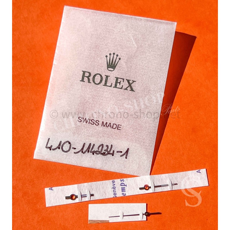 Rolex Aiguilles Or blanc Luminova Ref 410-114234-1 montres Oyster Perpetual AIR-KING 114200,114210,114234