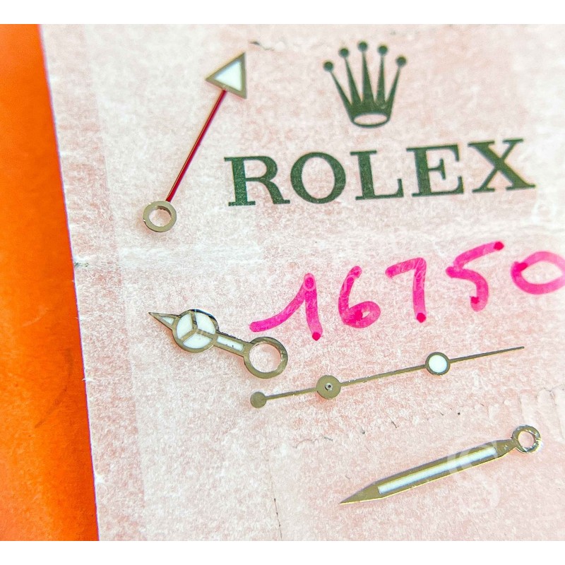 ROLEX SET AIGUILLES LUMINOVA MONTRES ROLEX GMT MASTER 16750 Cal 3075 automatique