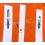 Breitling Rare Original Horology Watch parts Breitling 3 x hands, handset luminova 400-Z1094 watches