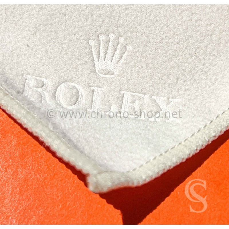 Rolex Authentic Microfibre 33g Beige Cloth for Polishing Cleaning Watches and watch Part for sale