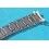 VINTAGE 60's PARTIE BRACELET 7206 ROLEX MAILLONS RIVETS ACIER 20mm AVEC EMBOUTS ENDLINK 80