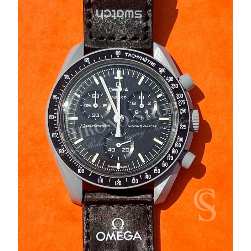 Swatch x Omega Speedmaster Bioceramic Mission to the Moon S033M100 42mm Watch Montre Neuve