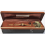 Antique Jules Jurgensen Deluxe brown Leather And Velvet Wrist Watch Box for sale