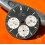 ENICAR Rare Original watch dial black and white 60's chronograph sherpa Jet Graph MK III Enicar 101 cal Valjoux 724