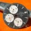 ENICAR Rare Original watch dial black and white 60's chronograph sherpa Jet Graph MK III Enicar 101 cal Valjoux 724