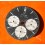 ENICAR Rare Original watch dial black and white 60's chronograph sherpa Jet Graph MK III Enicar 101 cal Valjoux 724