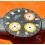 Fortis Marinemaster 8001 Rare original Cadran Tritium couleur noir Chronos orange Valjoux 72