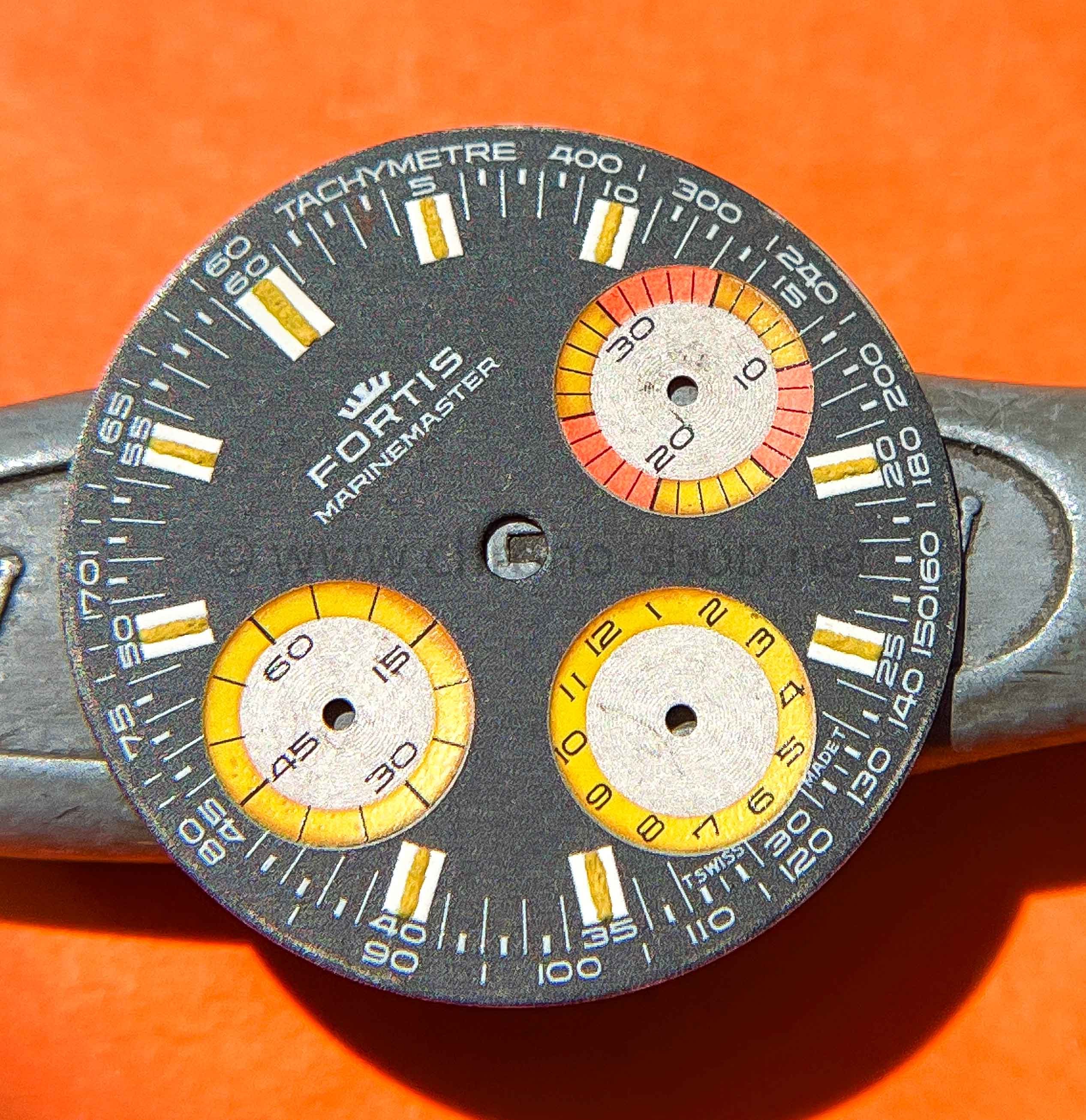 Montre Suisse Fortis Vintage Neuve - Mouvement Quartz, Boîtier Acier, Bracelet Cuir, Années 90.